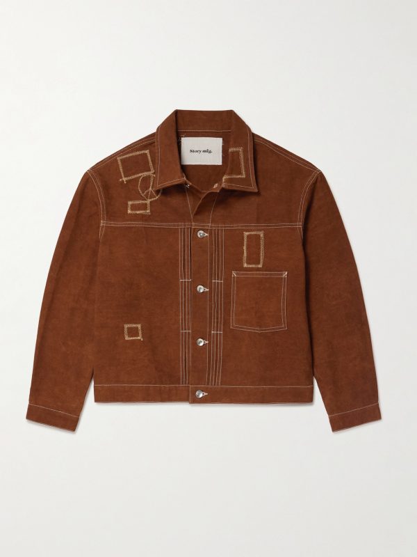 Ever Embroidered Cotton-Canvas Jacket