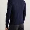Silk and Cotton-Blend Half-Zip Sweater - BK Silk and Cotton-Blend Half-Zip Sweater - BK
