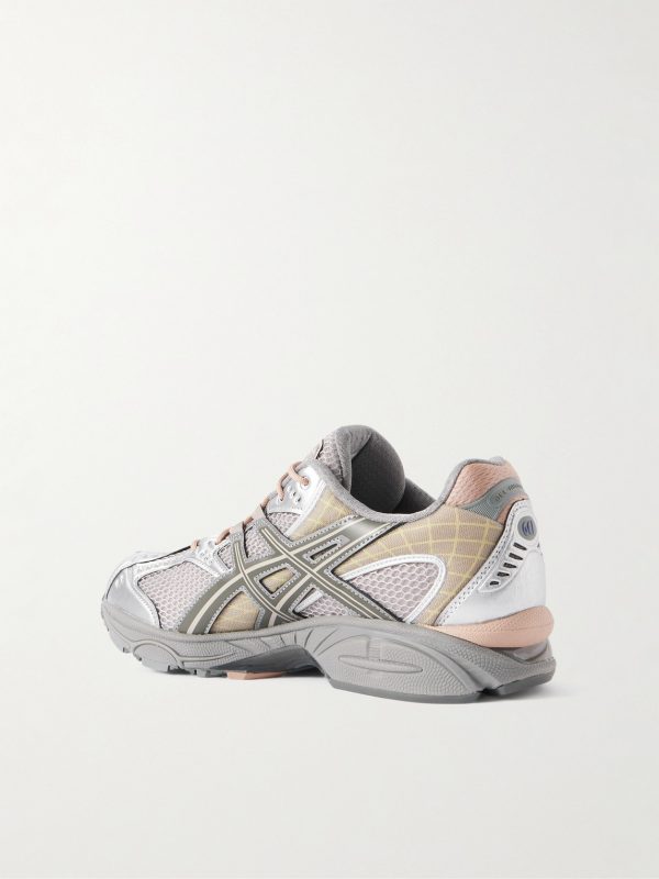 GEL-NIMBUS 10.1 Rubber-Trimmed Mesh Sneakers - BK GEL-NIMBUS 10.1 Rubber-Trimmed Mesh Sneakers - BK