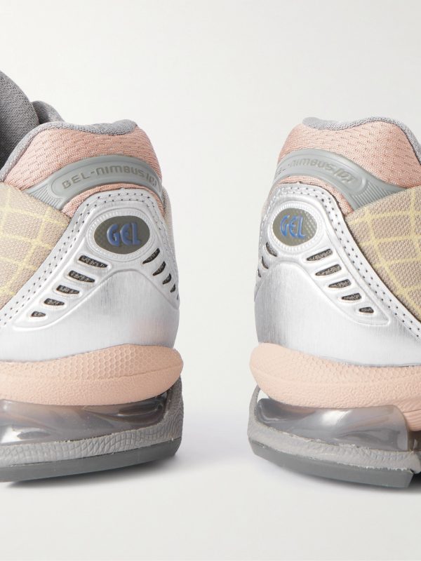 GEL-NIMBUS 10.1 Rubber-Trimmed Mesh Sneakers - CU GEL-NIMBUS 10.1 Rubber-Trimmed Mesh Sneakers - CU