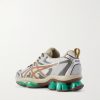 GEL-QUANTUM KINETIC Rubber-Trimmed Mesh Sneakers - BK GEL-QUANTUM KINETIC Rubber-Trimmed Mesh Sneakers - BK