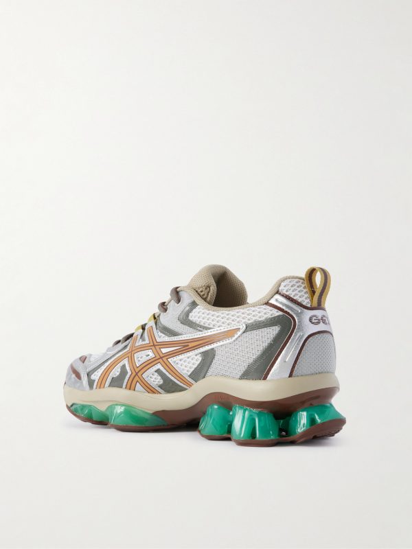 GEL-QUANTUM KINETIC Rubber-Trimmed Mesh Sneakers - BK GEL-QUANTUM KINETIC Rubber-Trimmed Mesh Sneakers - BK