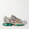 GEL-QUANTUM KINETIC Rubber-Trimmed Mesh Sneakers GEL-QUANTUM KINETIC Rubber-Trimmed Mesh Sneakers