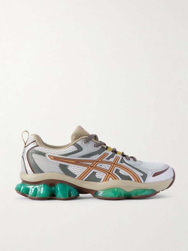 GEL-QUANTUM KINETIC Rubber-Trimmed Mesh Sneakers GEL-QUANTUM KINETIC Rubber-Trimmed Mesh Sneakers
