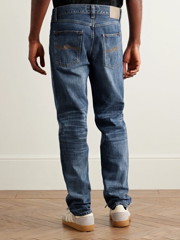 Steady Eddie II Slim-Fit Straight-Leg Organic Jeans - BK
