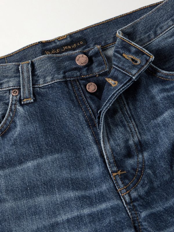 Steady Eddie II Slim-Fit Straight-Leg Organic Jeans - E1