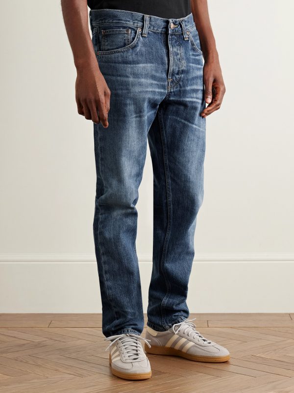 Steady Eddie II Slim-Fit Straight-Leg Organic Jeans - FR