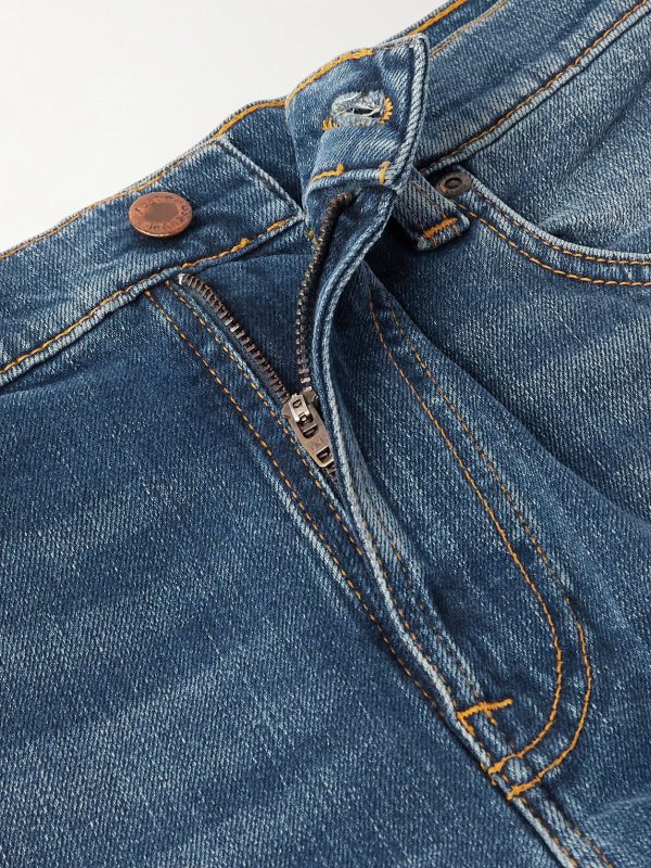 Lean Dean Slim-Fit Tapered Organic Jeans - E1 Lean Dean Slim-Fit Tapered Organic Jeans - E1