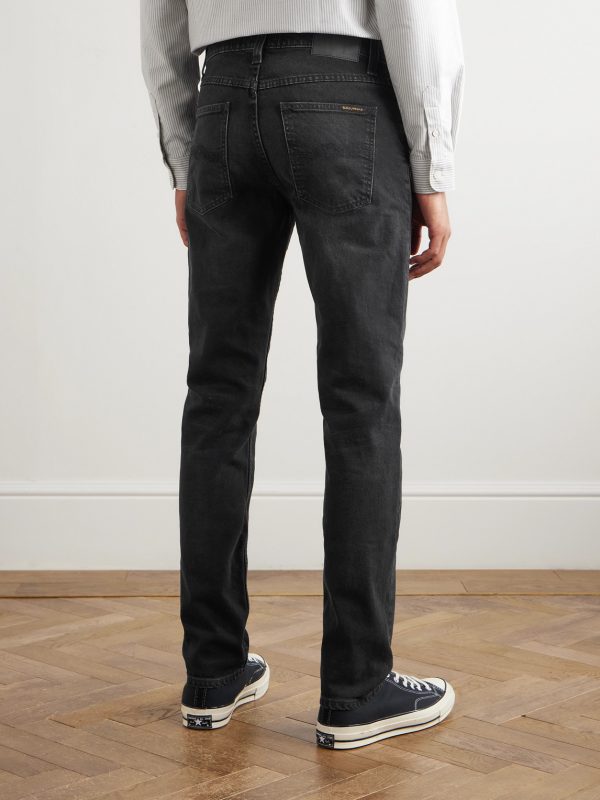 Solid Ollie Slim-Fit Straight-Leg Jeans - BK Solid Ollie Slim-Fit Straight-Leg Jeans - BK
