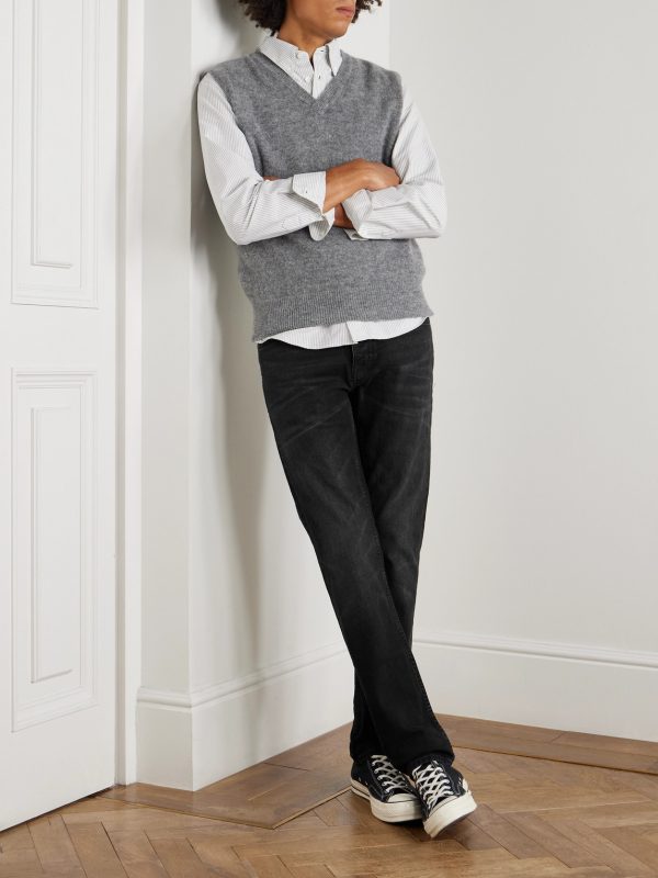 Solid Ollie Slim-Fit Straight-Leg Jeans - OU Solid Ollie Slim-Fit Straight-Leg Jeans - OU