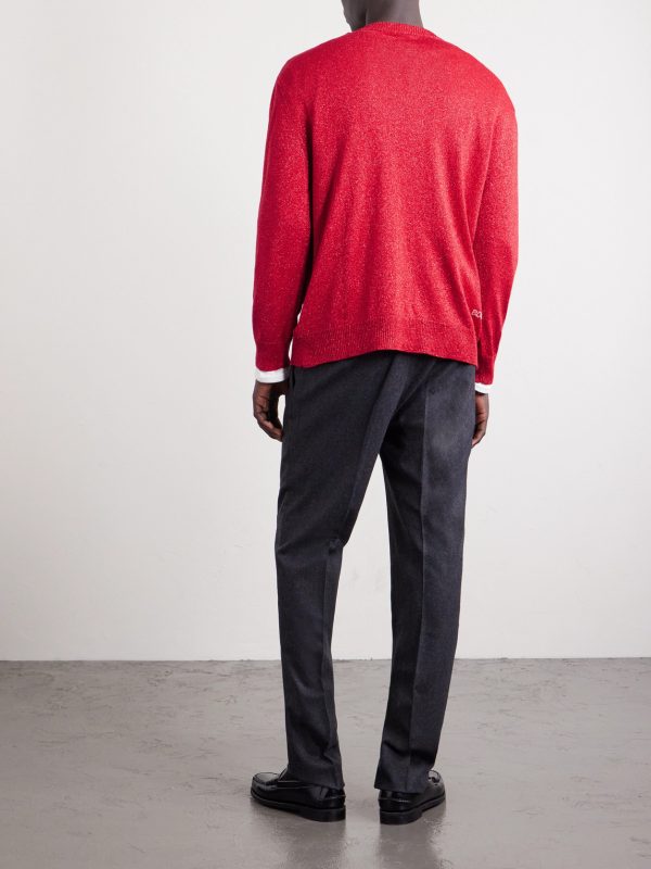 Hearts Lamé Cardigan - BK