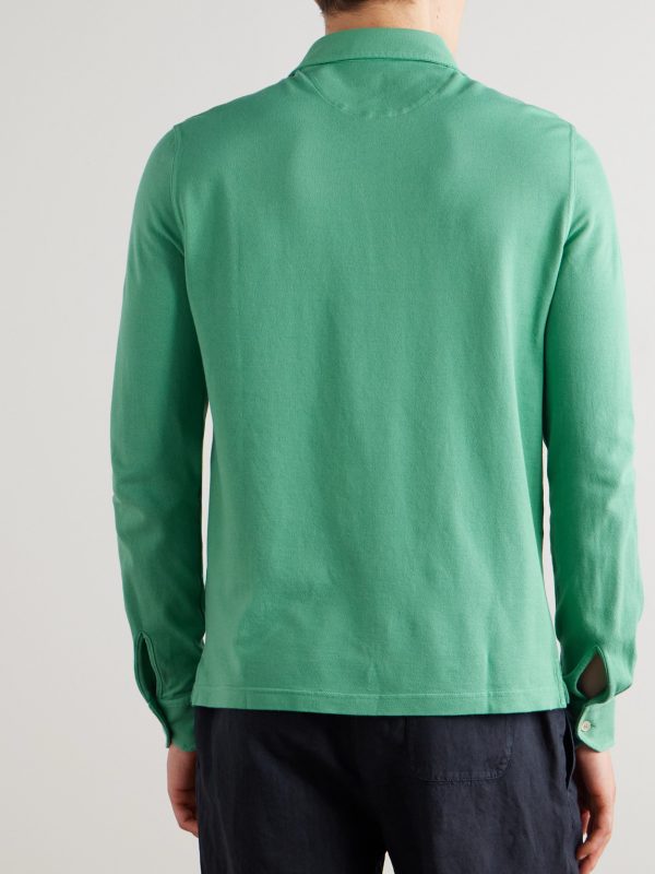 Zero Cotton-Piqué Polo Shirt - BK Zero Cotton-Piqué Polo Shirt - BK