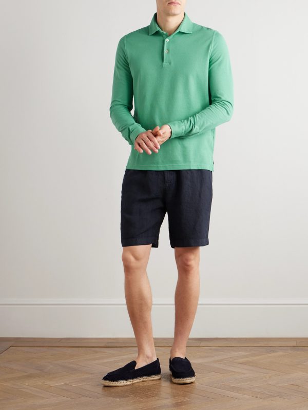 Zero Cotton-Piqué Polo Shirt - OU Zero Cotton-Piqué Polo Shirt - OU