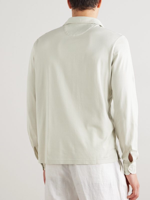 Cotton-Jersey Polo Shirt - BK