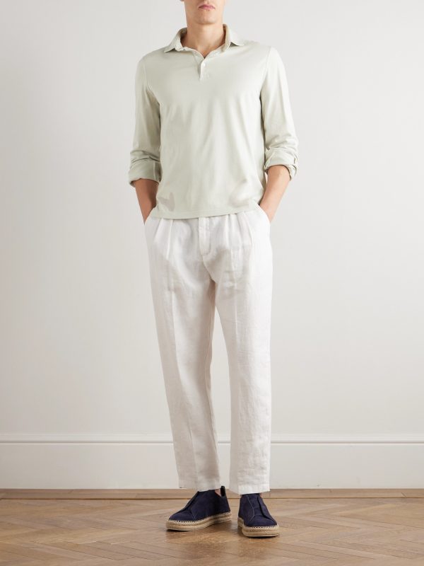 Cotton-Jersey Polo Shirt - OU