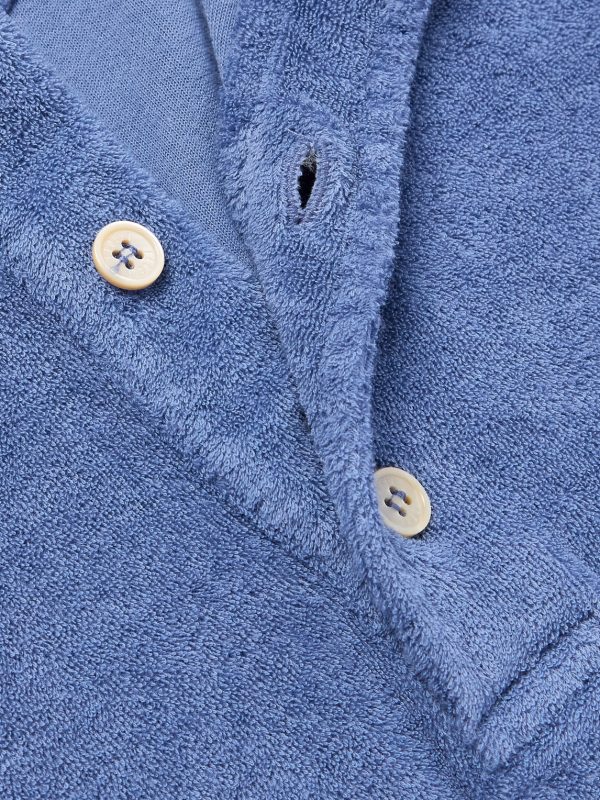 Mondial Slim-Fit Cotton-Terry Polo Shirt - CU