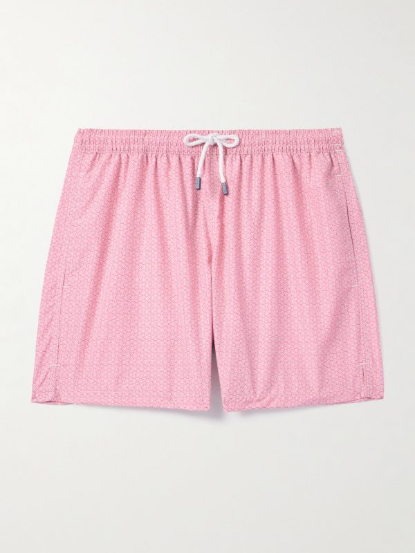 Madeira Straight-Leg Mid-Length Swim Shorts Madeira Straight-Leg Mid-Length Swim Shorts