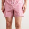 Madeira Straight-Leg Mid-Length Swim Shorts - OU Madeira Straight-Leg Mid-Length Swim Shorts - OU