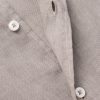 Nick Slim-Fit Cutaway-Collar Linen Shirt - CU