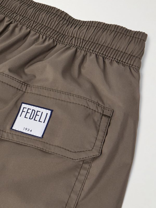 Madeira Airstop Straight-Leg Mid-Length Swim Shorts - CU Madeira Airstop Straight-Leg Mid-Length Swim Shorts - CU