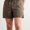 Madeira Airstop Straight-Leg Mid-Length Swim Shorts - OU Madeira Airstop Straight-Leg Mid-Length Swim Shorts - OU