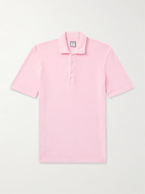 Mondial Slim-Fit Cotton-Terry Polo Shirt