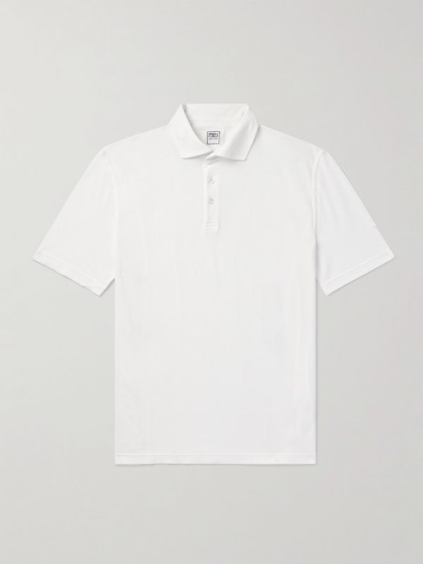 Cotton-Piqué Polo Shirt Cotton-Piqué Polo Shirt