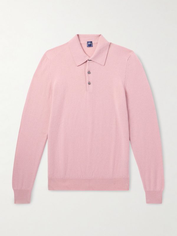 Sportsman Slim-Fit Cashmere Polo Shirt Sportsman Slim-Fit Cashmere Polo Shirt