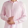 Nick Slim-Fit Cutaway-Collar Linen Shirt - FR Nick Slim-Fit Cutaway-Collar Linen Shirt - FR