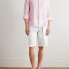Nick Slim-Fit Cutaway-Collar Linen Shirt - OU Nick Slim-Fit Cutaway-Collar Linen Shirt - OU