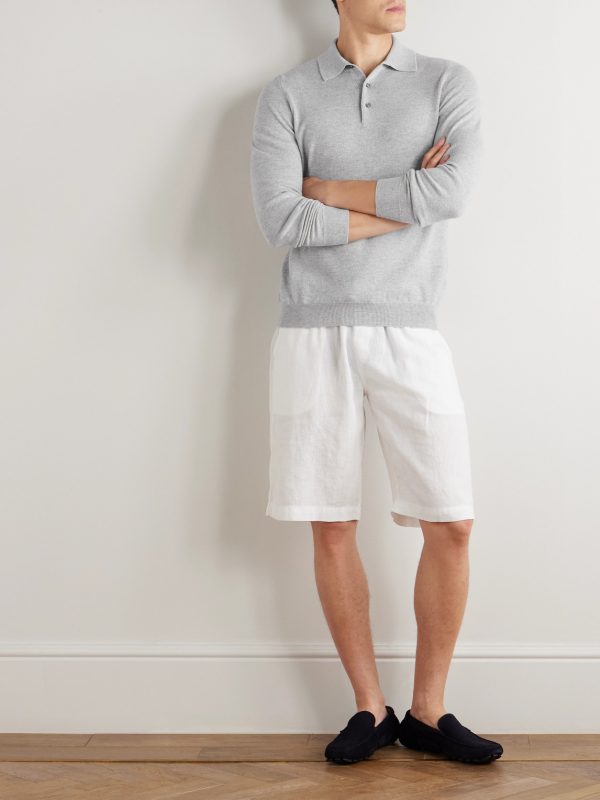 Sportsman Slim-Fit Cashmere Polo Shirt - OU