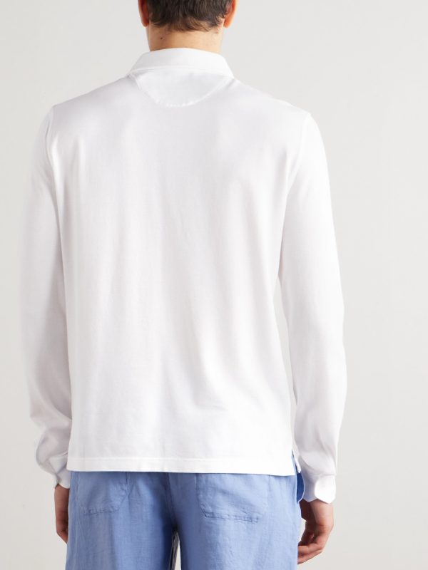 Zero Cotton-Piqué Polo Shirt - BK Zero Cotton-Piqué Polo Shirt - BK