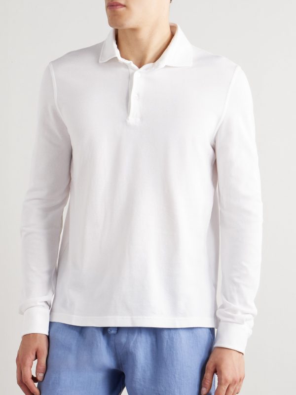 Zero Cotton-Piqué Polo Shirt - FR Zero Cotton-Piqué Polo Shirt - FR