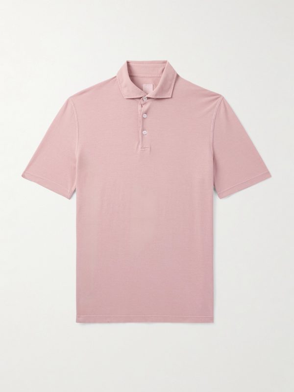 Slim-Fit Cotton-Piqué Polo Shirt