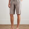 Vico Straight-Leg Linen Drawstring Shorts - FR Vico Straight-Leg Linen Drawstring Shorts - FR