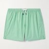 Madeira Straight-Leg Mid-Length Swim Shorts Madeira Straight-Leg Mid-Length Swim Shorts