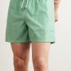 Madeira Straight-Leg Mid-Length Swim Shorts - OU Madeira Straight-Leg Mid-Length Swim Shorts - OU