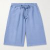 Vico Straight-Leg Linen Drawstring Shorts Vico Straight-Leg Linen Drawstring Shorts