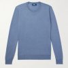 Argentina Slim-Fit Cashmere and Silk-Blend Sweater Argentina Slim-Fit Cashmere and Silk-Blend Sweater