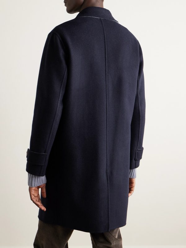 Reversible Wool-Felt Coat - BK Reversible Wool-Felt Coat - BK