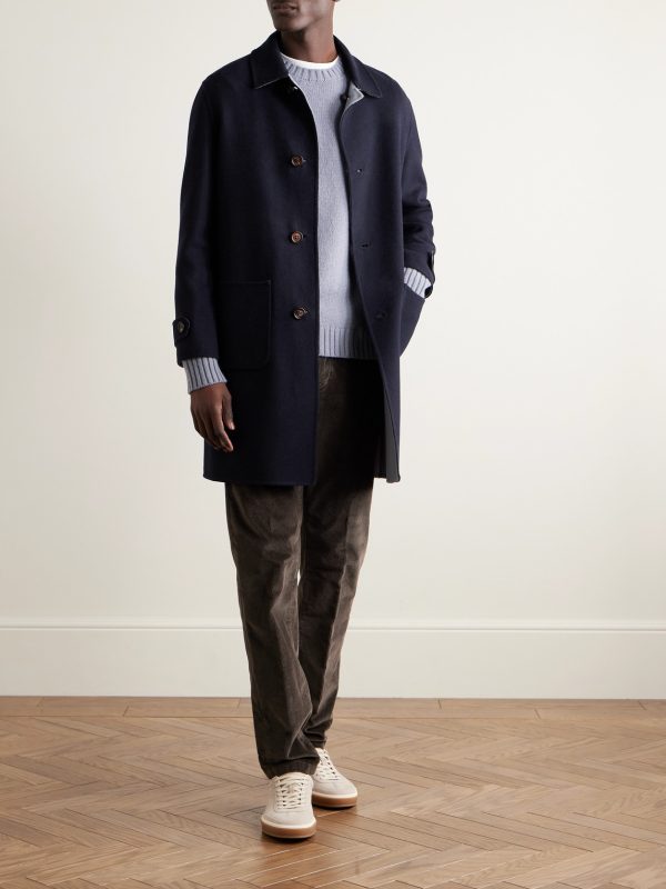 Reversible Wool-Felt Coat - OU Reversible Wool-Felt Coat - OU