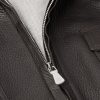 Shearling-Trimmed Leather Bomber Jacket - CU