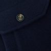Slim-Fit Ribbed-Knit Trimmed Wool-Blend Bomber Jacket - E1