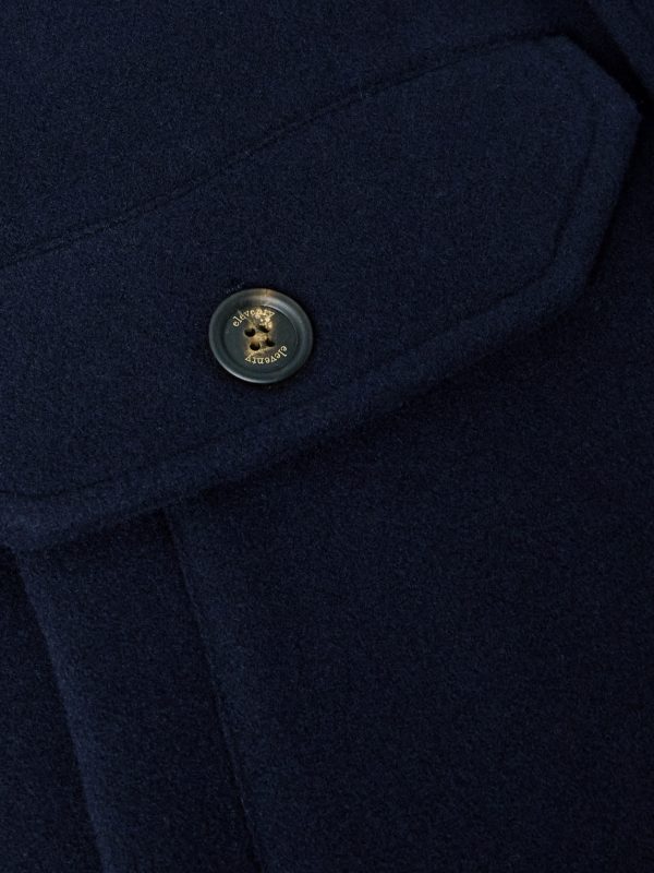 Slim-Fit Ribbed-Knit Trimmed Wool-Blend Bomber Jacket - E1