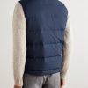 Quilted Tech Wool-Blend Down Gilet - BK