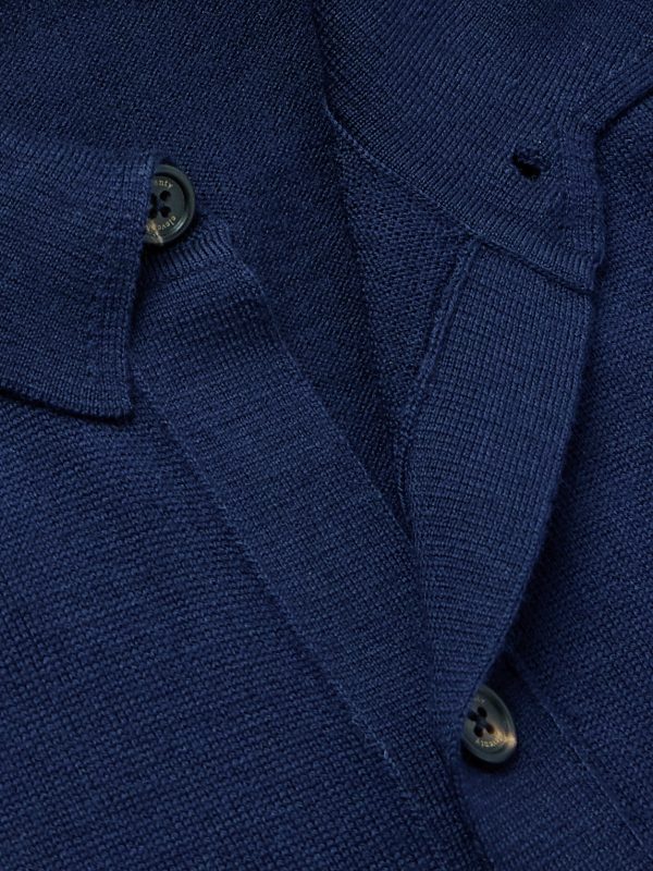 Slim-Fit Wool Cardigan - CU