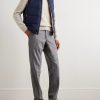 Straight-Leg Stretch Wool and Cashmere-Blend Trousers - OU Straight-Leg Stretch Wool and Cashmere-Blend Trousers - OU