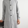 Herringbone Wool and Cashmere-Blend Overcoat - FR Herringbone Wool and Cashmere-Blend Overcoat - FR