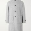 Herringbone Wool and Cashmere-Blend Overcoat Herringbone Wool and Cashmere-Blend Overcoat