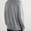Wool, Silk and Cashmere-Blend Polo Shirt - BK Wool, Silk and Cashmere-Blend Polo Shirt - BK